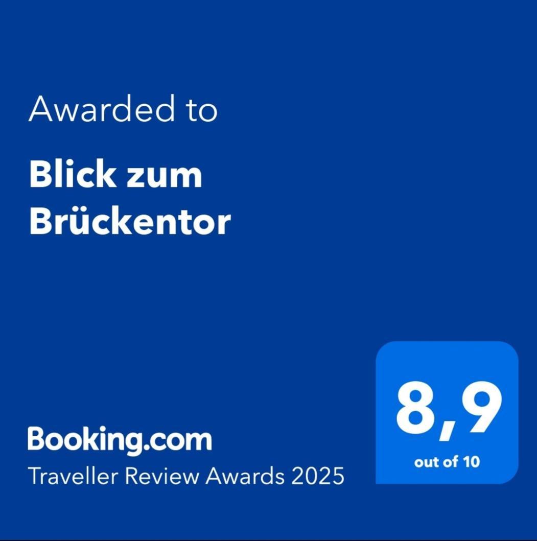 Blick Zum Brueckentor Apartment ทราเบิน-ทราร์บาค ภายนอก รูปภาพ